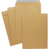 500 BOLSA KRAFT VERJURADO 100X145 80G TIRA SILICONA | 1 UNIDADES | (UNIPAPEL)